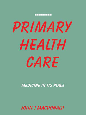 cover image of Primary Health Care
